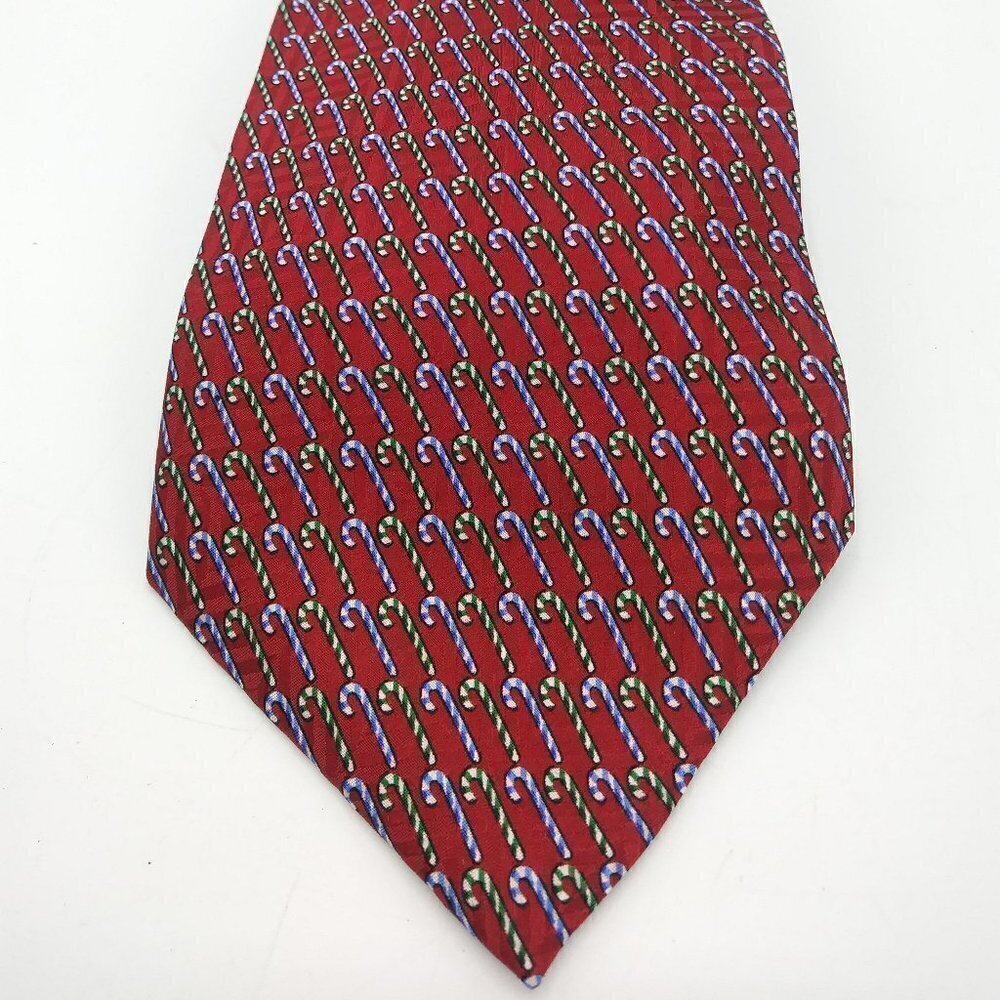 Fashion FN Brand Candy Cane Tie